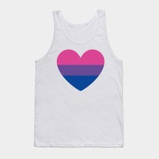 Bisexual Pride Heart Tank Top